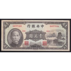 10000 yuan 1947 - Central Bank of China