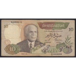 10 dinars 1986