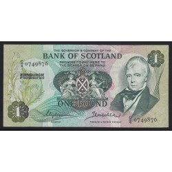 1 pound 1972 - Bank of Scotland