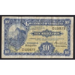 10 shillings 1954