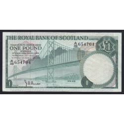 1 pound 1970  - Royal Bank of Scotland