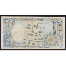 1000 francs 1991