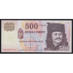 500 forint 2003 EB - ALACSONY SORSZÁM