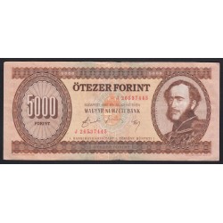5000 forint 1990 J