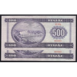 500 forint 1969 2x