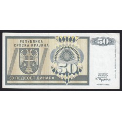 50 dinar 1992