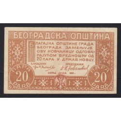 20 para 1920 - Beograd