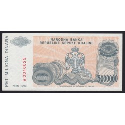 500.000 dinara 1993