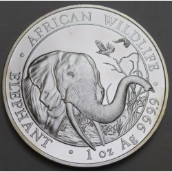 100 shillings 2018 PP - Elephant