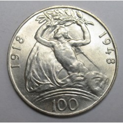 100 korun 1948 - 30 years of liberation