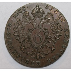 Franz II. 6 kreuzer 1800 E