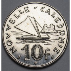 10 francs 1990 - New Caleodonia