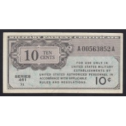 10 cents 1946 - Military Payment Certificates
