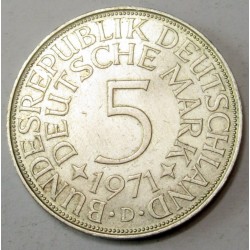 5 mark 1971 D