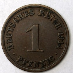1 pfennig 1914 A