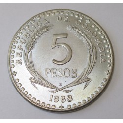 5 pesos 1968 - 39. Nemzetközi Eucharisztikus Kongresszus