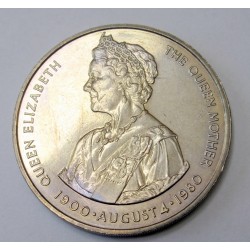 50 pence 1980 - Elisabeth II mother's 80th birthday
