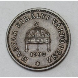 1 fillér 1900