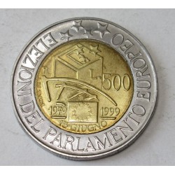 500 lire 1999 - európai parlament