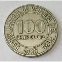 100 soles 1980