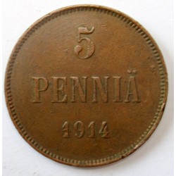 5 pennia 1914