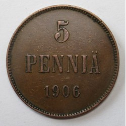 5 pennia 1906