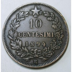 10 centesimi 1894