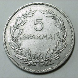 5 drachmai 1930