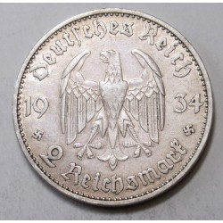2 reichsmark 1934 D