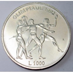 1000 lire 1992 - Barcelona Olympics