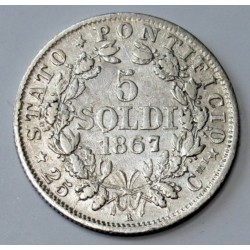 5 soldi 1867