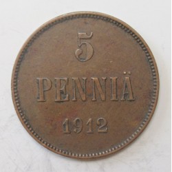 5 pennia 1912