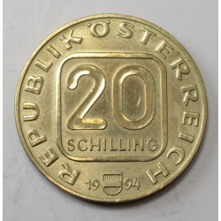 20 schilling 1994 - 800 éves a Bécsi Pénzverde