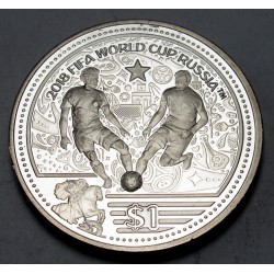 1 dollar 2018 PP - Football World Cup Russia