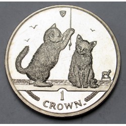 1 crown 2001 PP - Somali cat