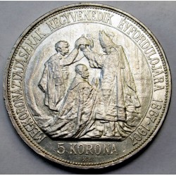5 korona 1907 - Krönungsjubiläum 40 Jahre
