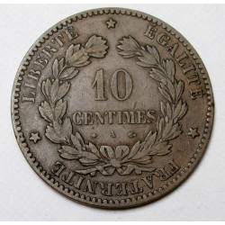 10 centimes 1872 A