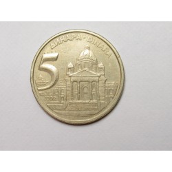 5 dinara 2002