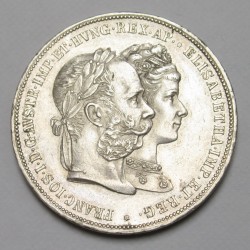 2 gulden 1879 - Hochzeitstag