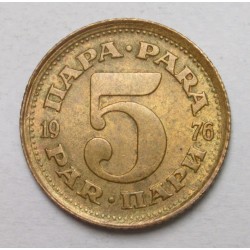 5 dinar 1976
