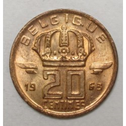 20 centimes 1963 - Mining