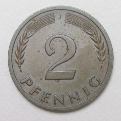 2 pfennig 1965 J