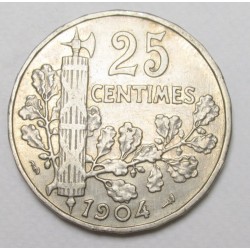 25 centimes 1904