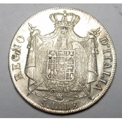 5 lire 1808 M