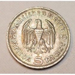 5 reichsmark 1936 D