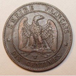10 centimes 1856 W