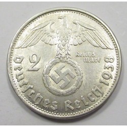 2 reichsmark 1938 B