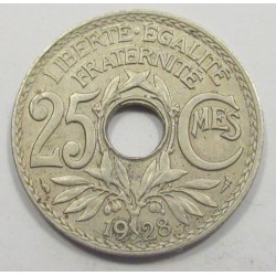 25 centimes 1928