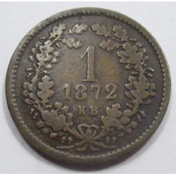 1 kreuzer 1872