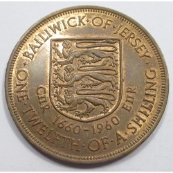1/12 shilling 1960 - Charles II.
